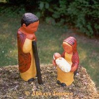 Crèche B3 - Santons de terre cuite 38 cm